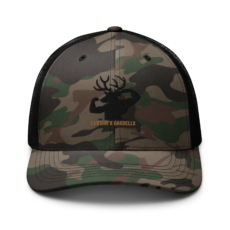 Camouflage trucker hat