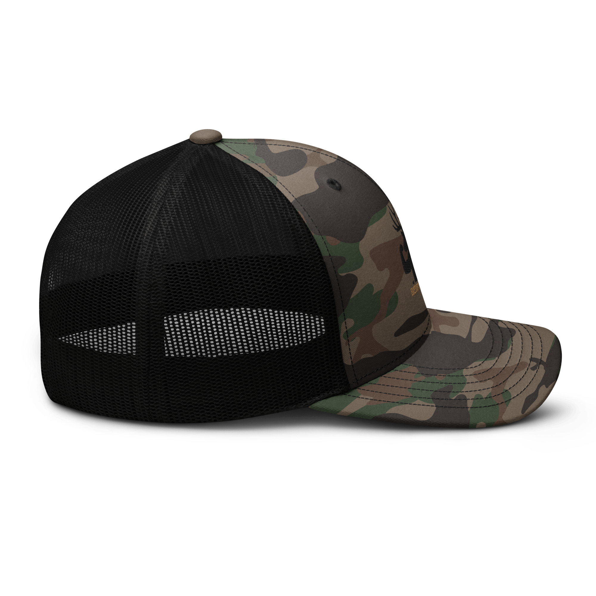 Camouflage trucker hat - Image 6
